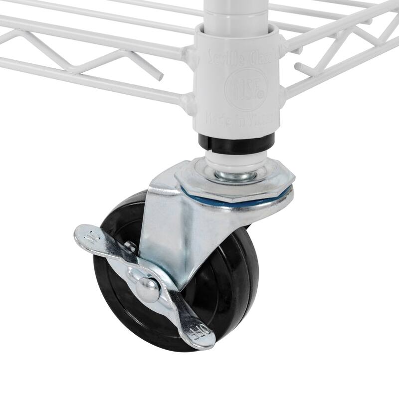 Seville Classics UltraDurable® 5Tier NSF Steel Wire Shelving, 36" W x